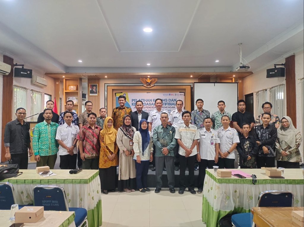 Pelatihan Koding dan Kecerdasan Artifisial Cabang Dinas Pendidikan Lamongan